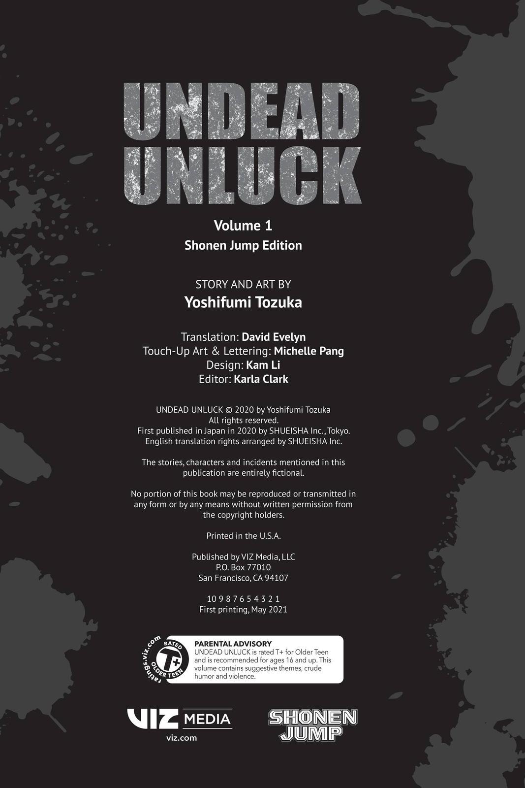 Undead Unluck Chapter 1 Page 3