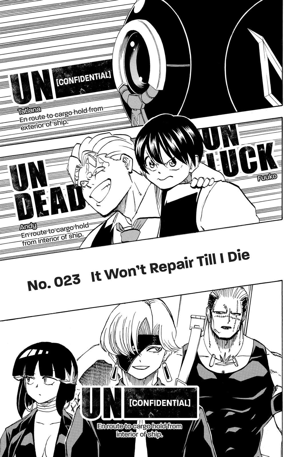 Undead Unluck Chapter 23 Page 1