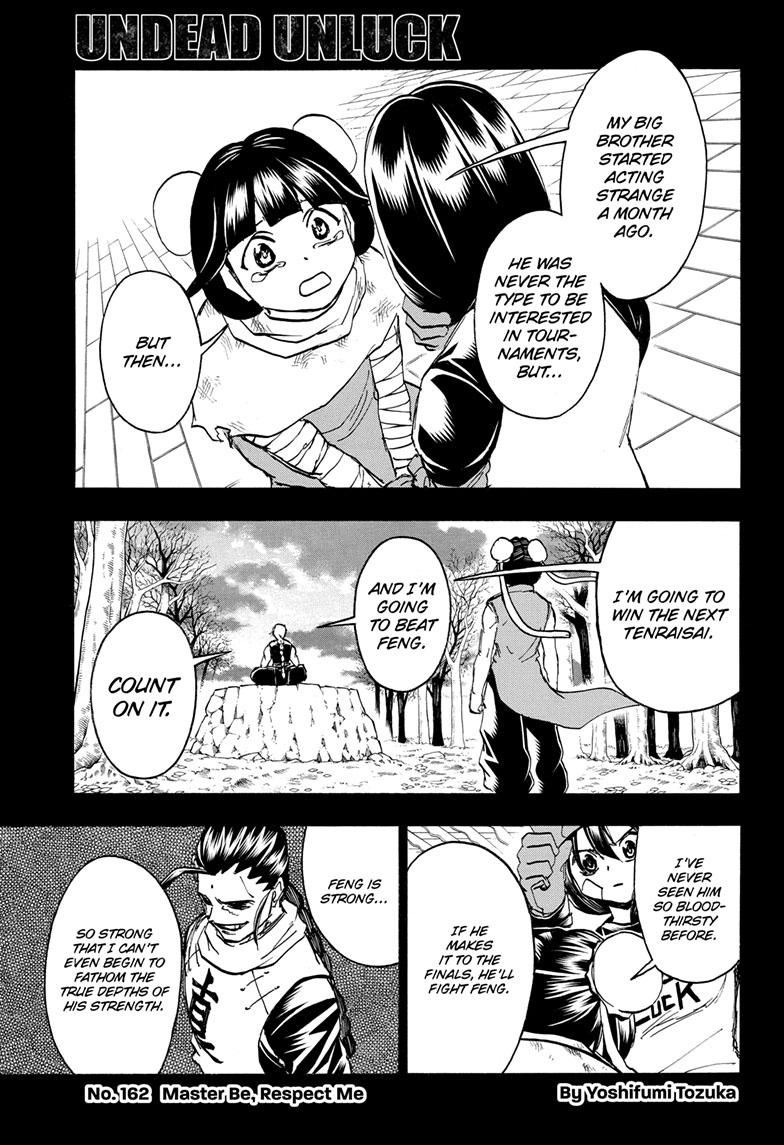 Undead Unluck Chapter 162 Page 1