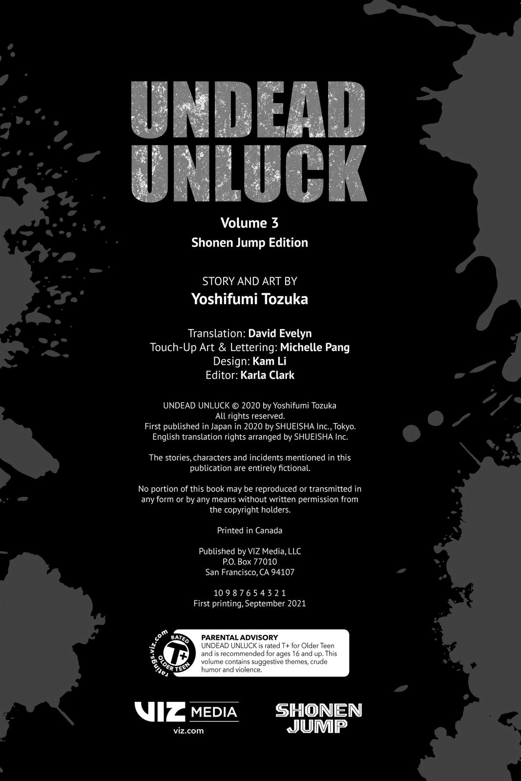 Undead Unluck Chapter 17 Page 3